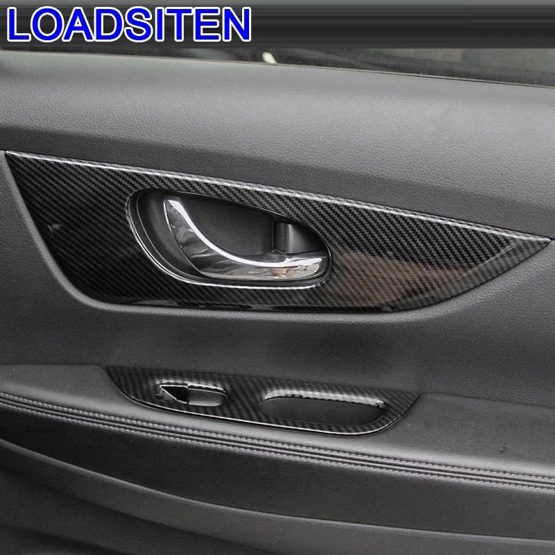 Авто хромированная оконная ручка дверное зажигание интерьер яркие блестки