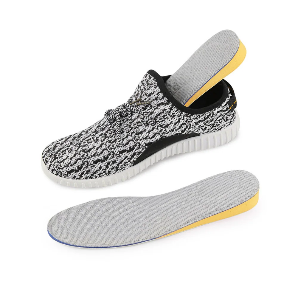 

1 Pair of 1.5cm EVA Insoles Comfortable Invisible Sport Increase Insoles - Size 35-36