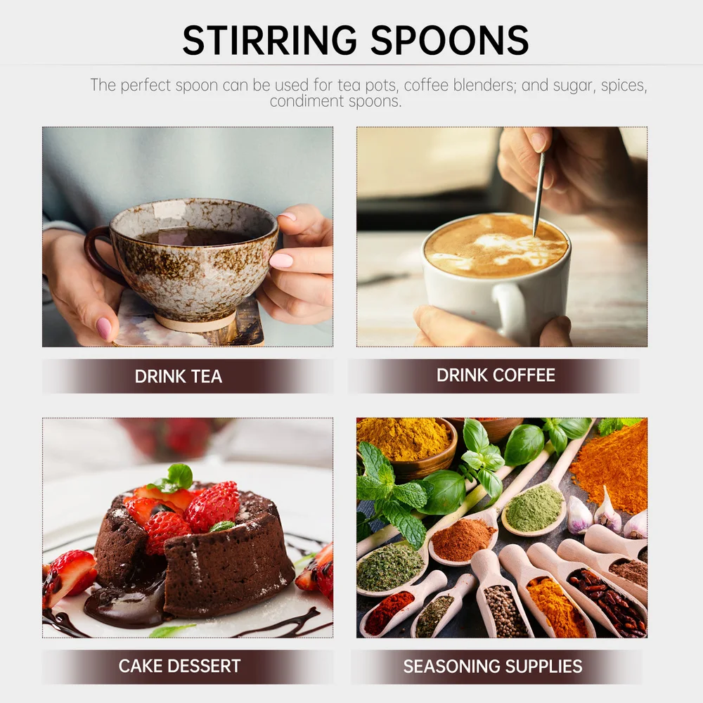 

2pcs Shell Coffee Spoon Unique Coffee Scoops Ice Cream Spoons Soup Spoons