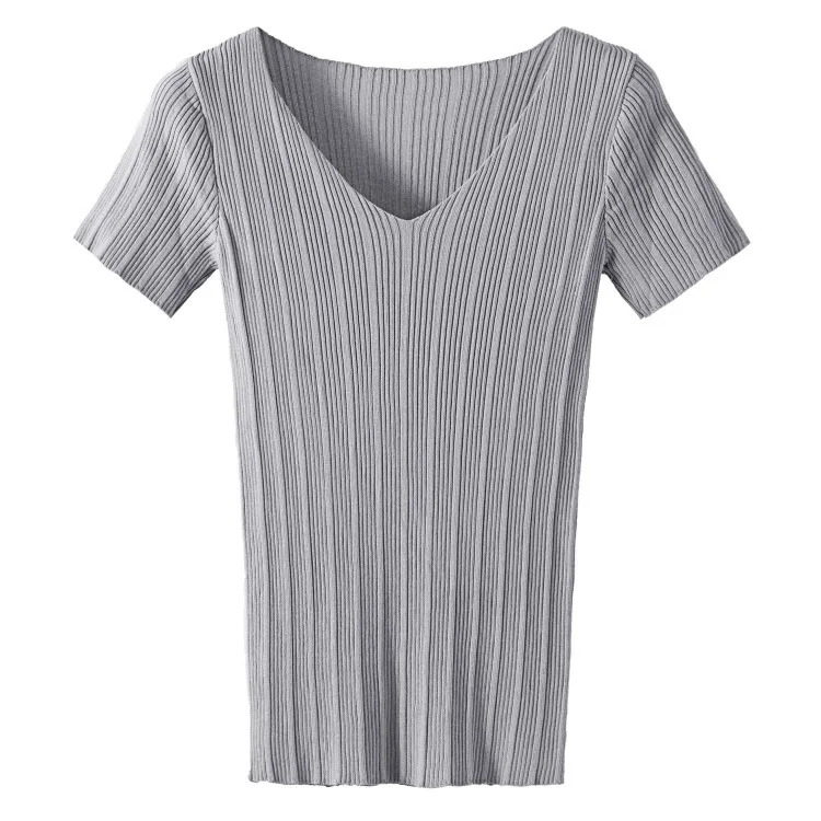 

Classic high-quality leisure soft summer women's short-sleeved T-shirt