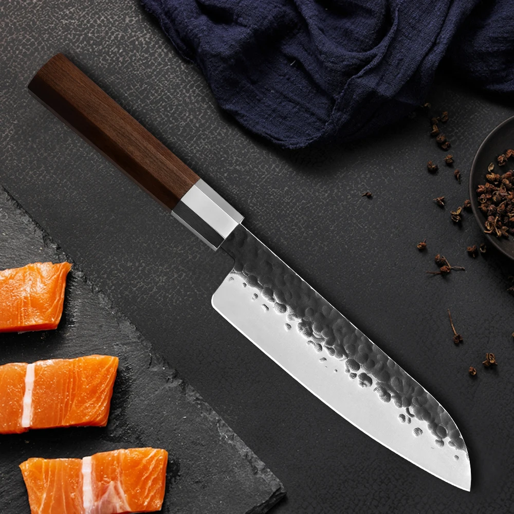 MUZ кованые ножи шеф повара из высокоуглеродистой стали кухонные ручной работы