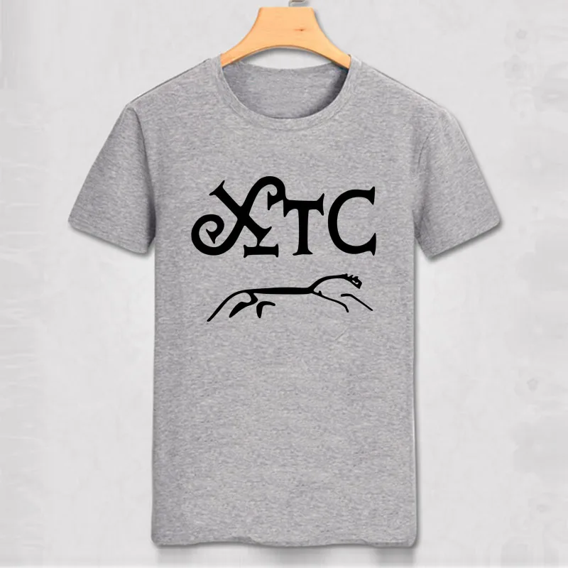

XTC T-shirt British Retro Punk band XTC T Shirt 1970s Band punk Rock tee shirt men vintage classic cotton shirt