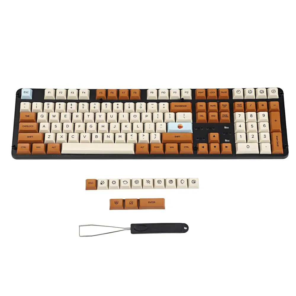 На Луне Марс колонии KIT1 профиль по аналогии с XDA PBT краситель Sub Keycap комплект