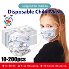 Детские одноразовые маски, детская маска для лица, Детские маски, необычные детские маски, детская мультяшная маска, защитная маска