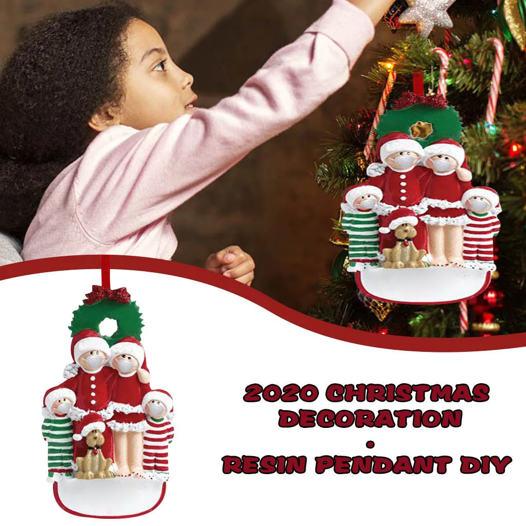 

2020 рождественские праздничные украшения для дома, подвеска с Санта-Клаусом, украшение для рождественской елки, креативные подарки FN50