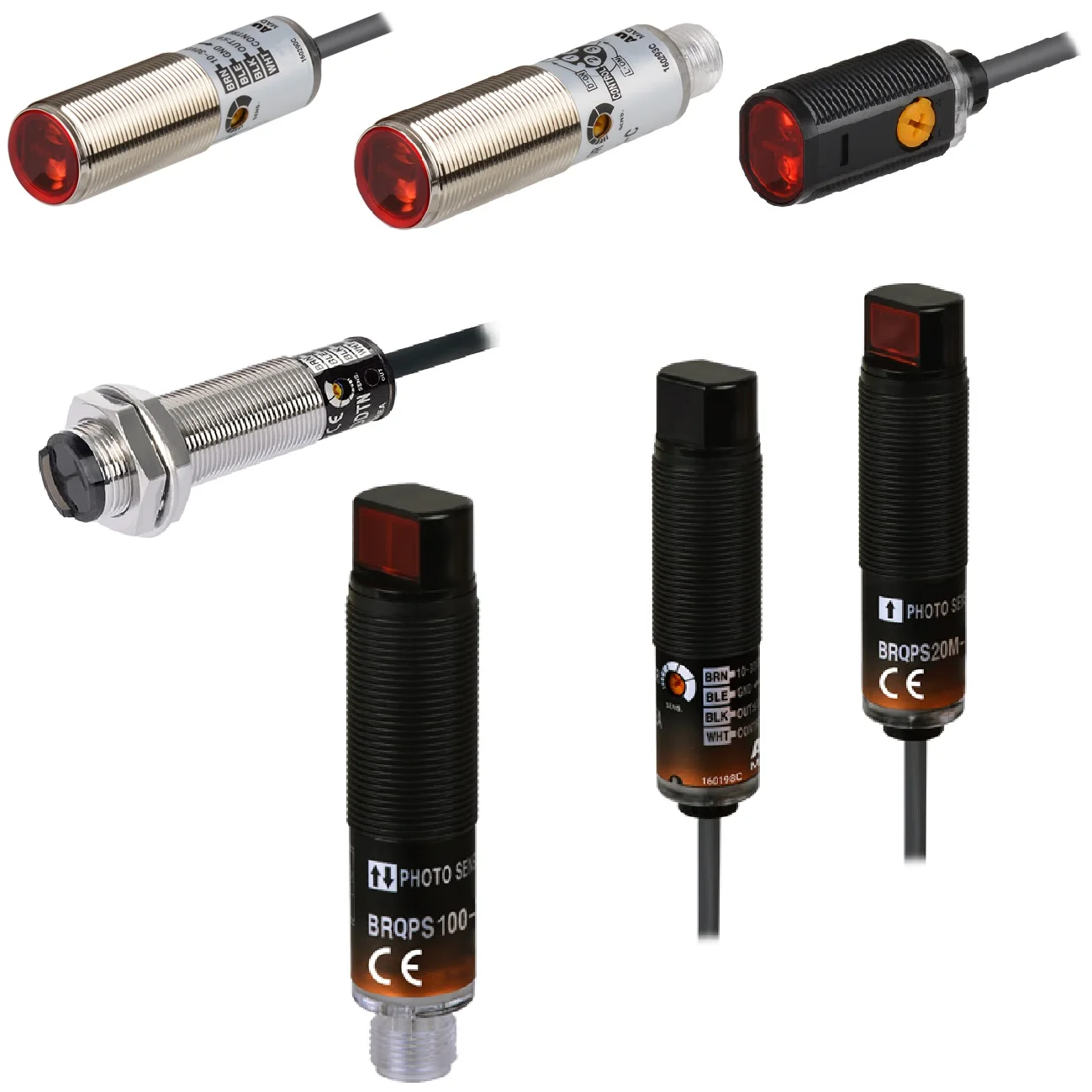 

18mm cylindrical reflective photoelectric sensor