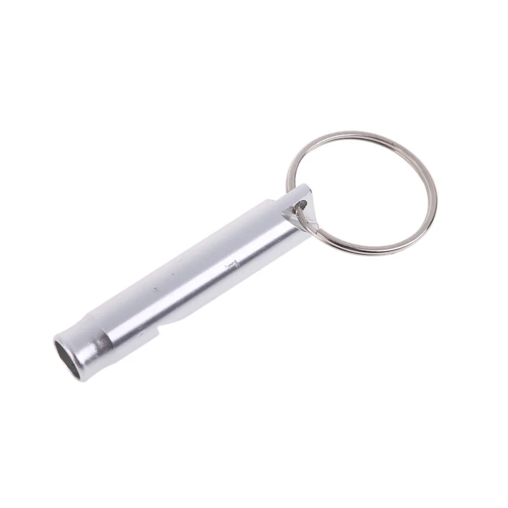 

Outdoor Metal Multifunction Whistle Pendant With Keychain Keyring For Survival Call Emergency Tools Adventure Camping Accessorie