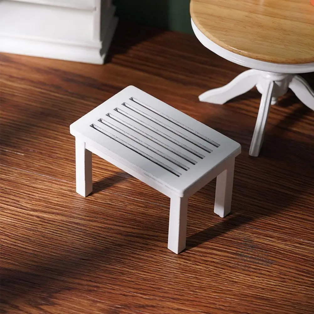 

Montessori House Miniature Park Chair Furniture Mini Food Scene Ornaments Toy Small House Pocket