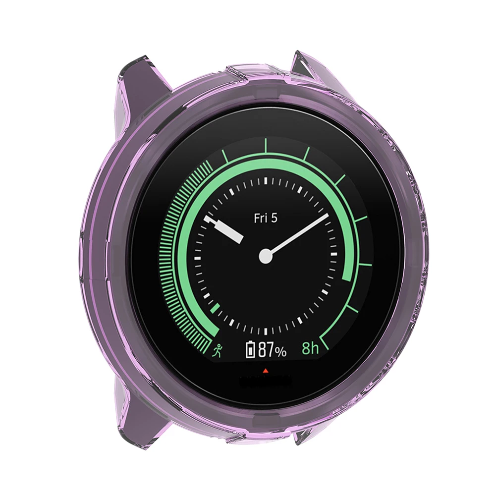 Чехол из ТПУ защитная рамка модные наручные часы с циферблатом подарок для Suunto 9