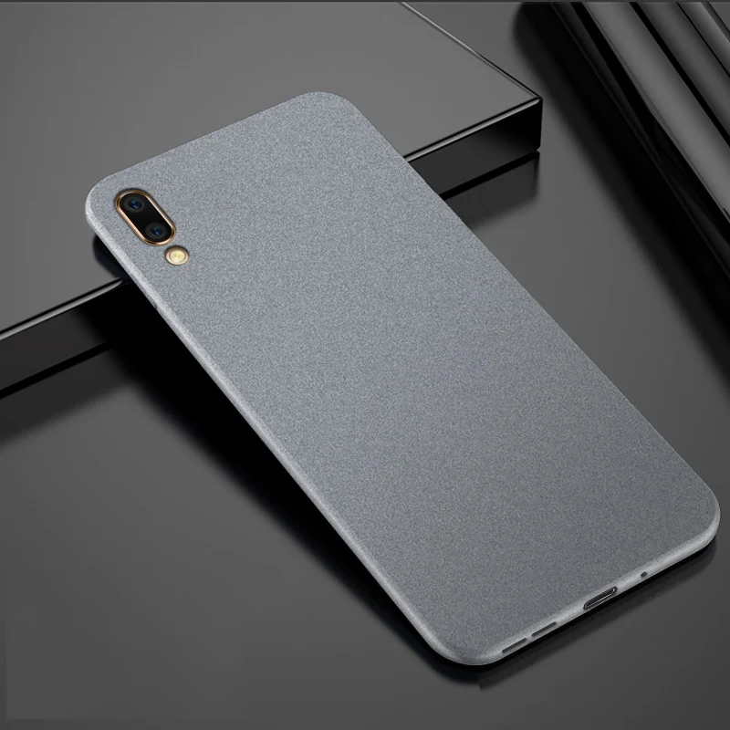Серый UPaitou чехол для телефона Vivo V17 Neo V15 V11 Pro V11i Y97 Z5X Z3i Z3 Чехол Мягкий матовый ультра тонкий чехол для V17 Pro Чехол Neo - Цвет: Серый