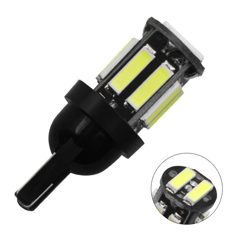 1 шт. W5W 10 7020 SMD автомобиля T10 светодиодный 194 168 Клин Замена обратный инструмент