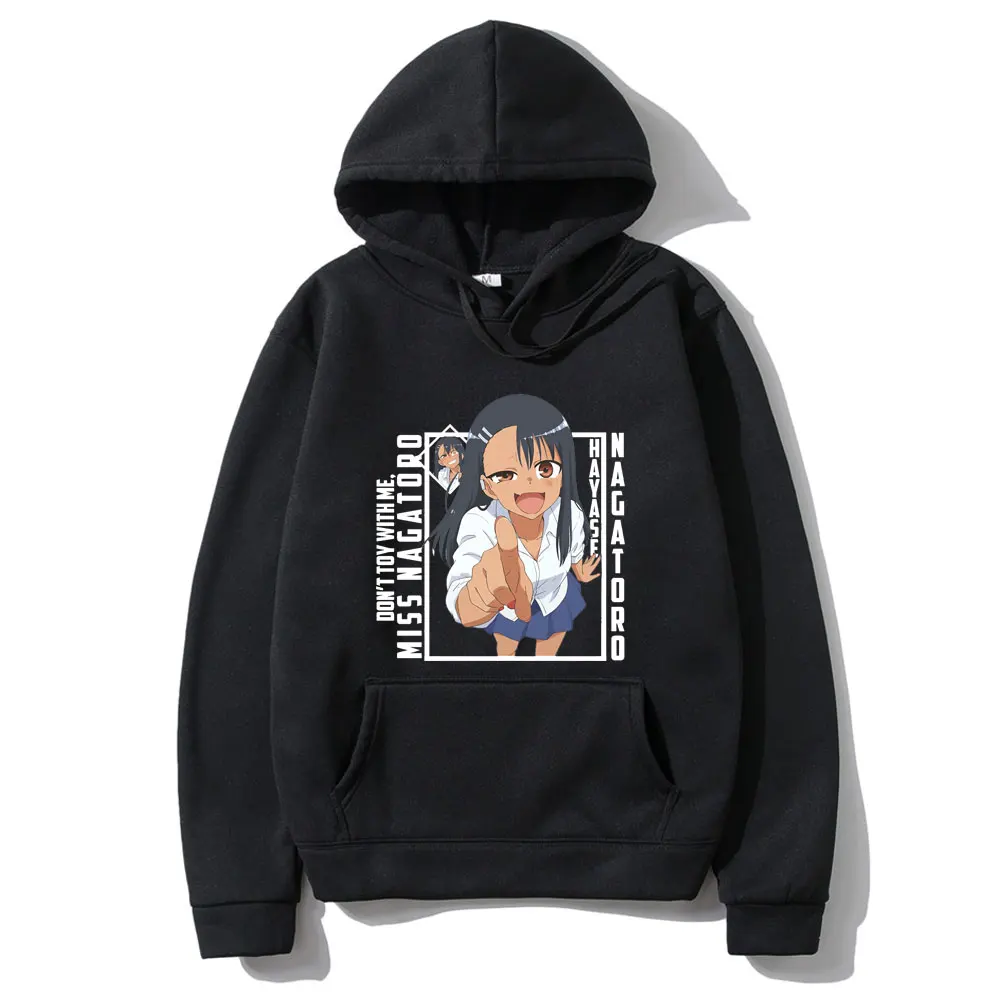 

2021 New Don't Toy with Me, Miss Nagatoro Kawaii Anime Hoodie Hayase Nagatoro Hoodies Women Men Japanese Trend Style Streetwear
