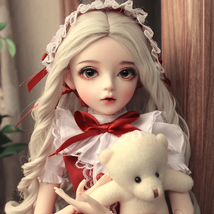 60cm bjd doll gifts for girl Doll With Clothes Support Change Eyes DIY Doll Best Valentine's Day Gift Handmade Beauty Toy - Цвет: Wind chimes