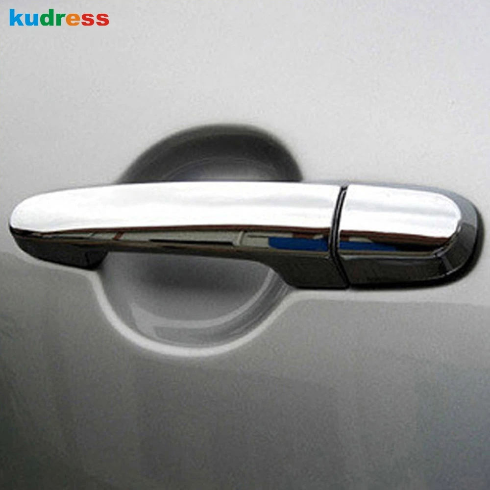 10 шт. хромированные наклейки на дверную ручку для Toyota RAV4 RAV 4 2006 2007 2008 2009 2010 2011