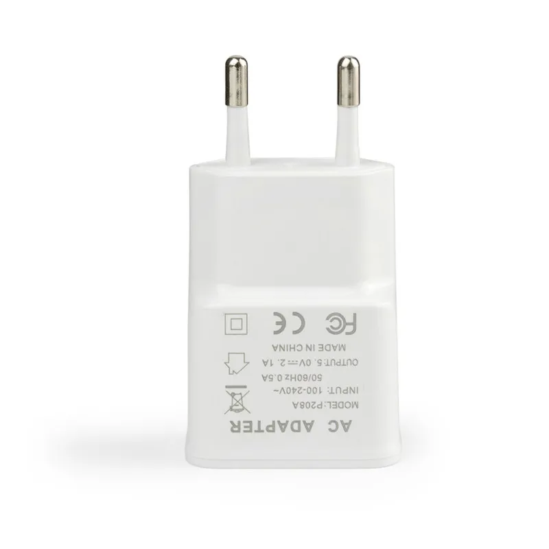EU Plug 5V 2A 2USB выходное зарядное устройство для телефона для путешествий адаптер совместимый страна РОССИЯ Украина Германия Польша Франция Испания и т. Д