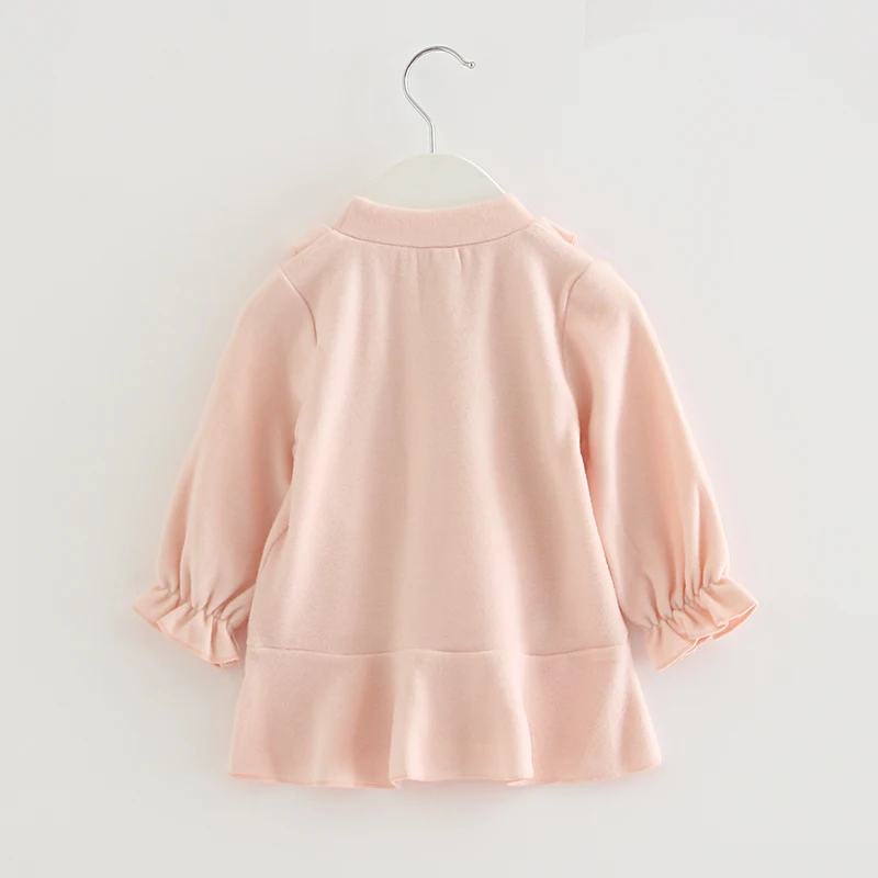 Платье для девочек Сезон осень-зима Теплое бархатное платье принцессы с вышивкой