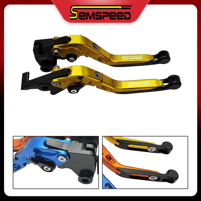 Для YAMAHA XMAX 250 300 400 2017 2019 2020 Semspeed CNC Складные Выдвижные рычаги тормоза