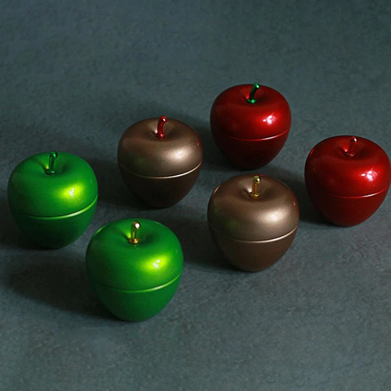 1 шт. коробка для хранения ювелирных изделий в форме яблока кухонная чайная