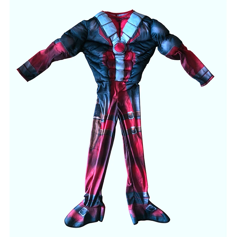 Футболка Дэдпул Делюкс для мальчиков Детский костюм косплея из фильма против