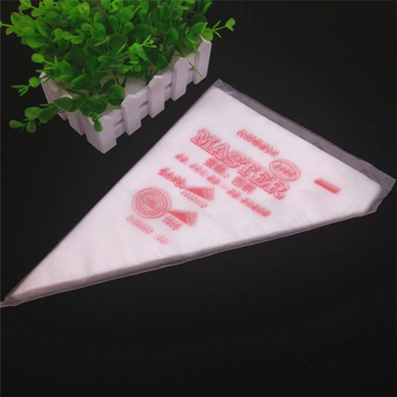 50PCs/10PCS Disposable Pastry Bags Cake Decoration Kitchen Icing Food Preparation Cup Piping Tools For Baking Cookie | Дом и сад