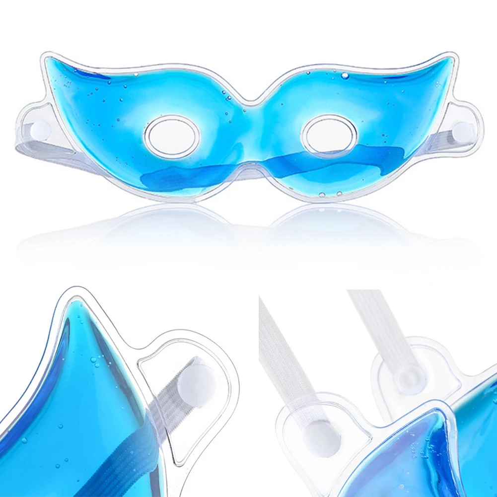 Гель для снятия усталости глаз от темных кругов ледяные очки маска сна