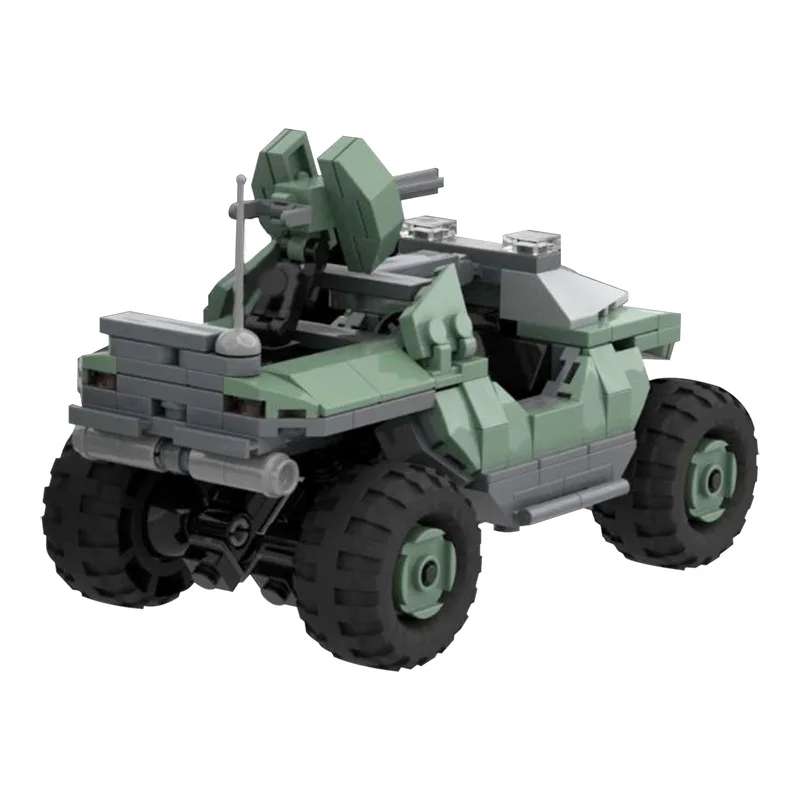 Военная внедорожная машина BZB MOC армированный штурмовой автомобиль гало-война