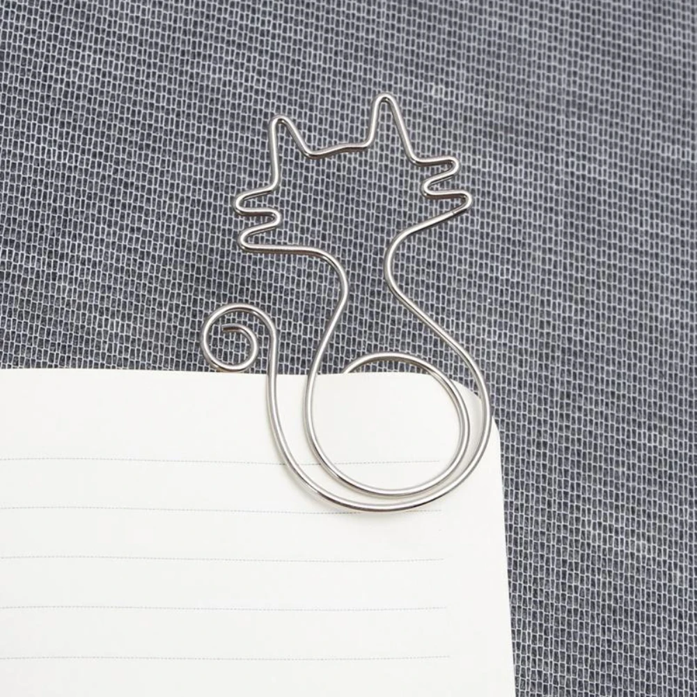 Милая птица цветок кошка бумажные зажимы Pin Закладка Памятка офисная школа