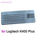 Чехол для клавиатуры K400 Plus для Logitech K400 Plus для Logi K400 + беспроводная защитная оболочка