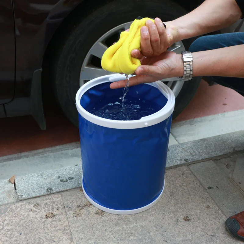 

Portable vehicle-mounted sundries storage bag travel folding barrel for Ford Focus Fusion Escort Kuga Ecosport Fiesta Falcon