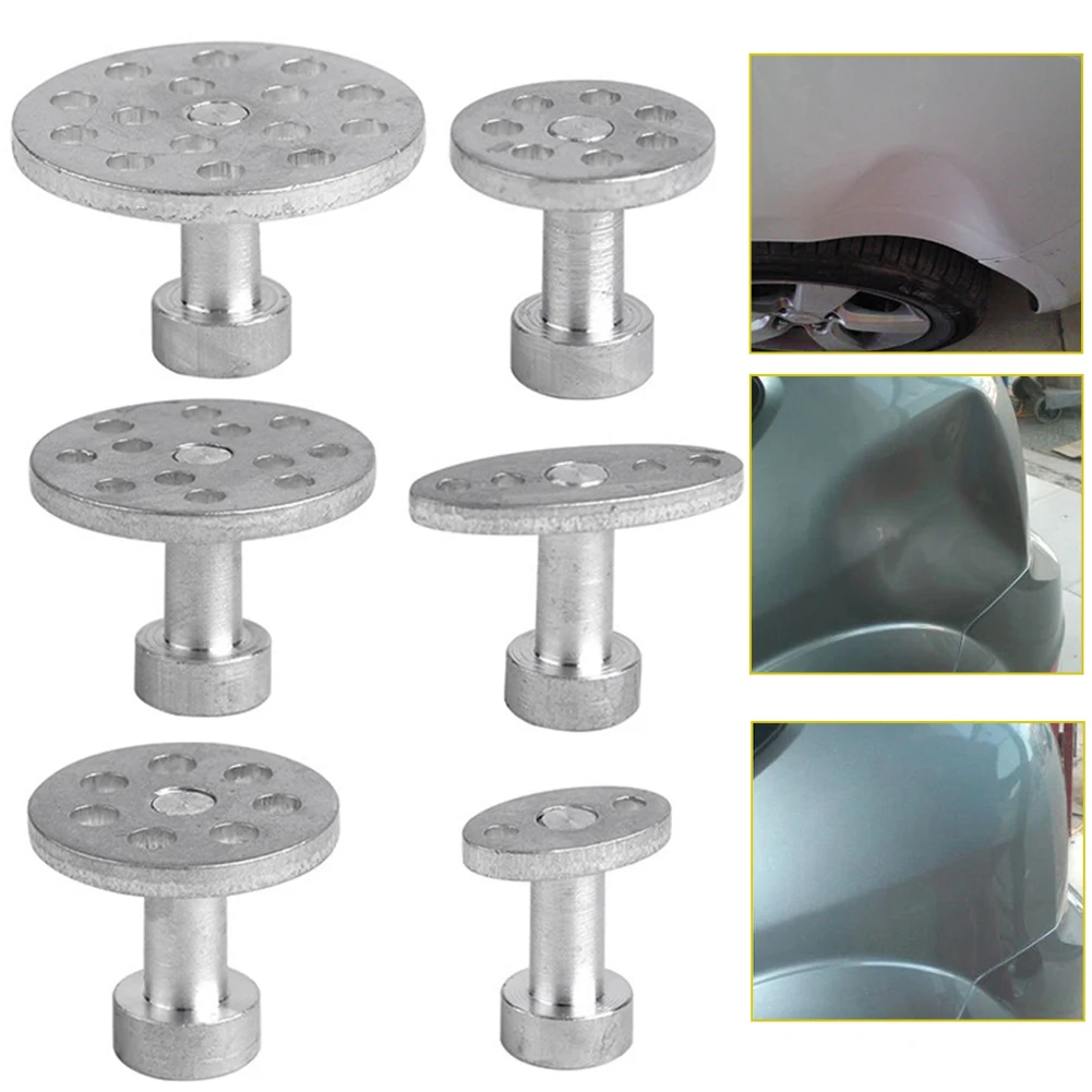 6 шт. потянув инструменты для ремонта автомобиля вкладки клей металлический