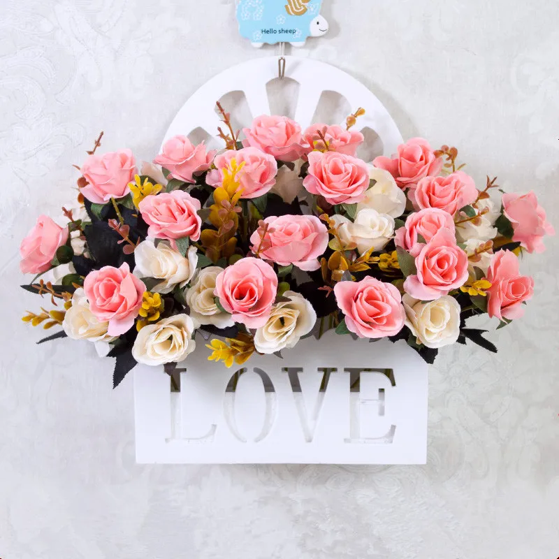 Поддельные Висячие Цветы DIY Искусственные цветы для свадьбы дома вечерние