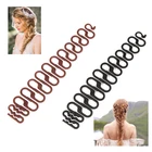 Инструмент для плетения волос в стиле разных стилей, Женский крючок-сороконожка с волшебным скручивающим приспособлением, аксессуары для волос