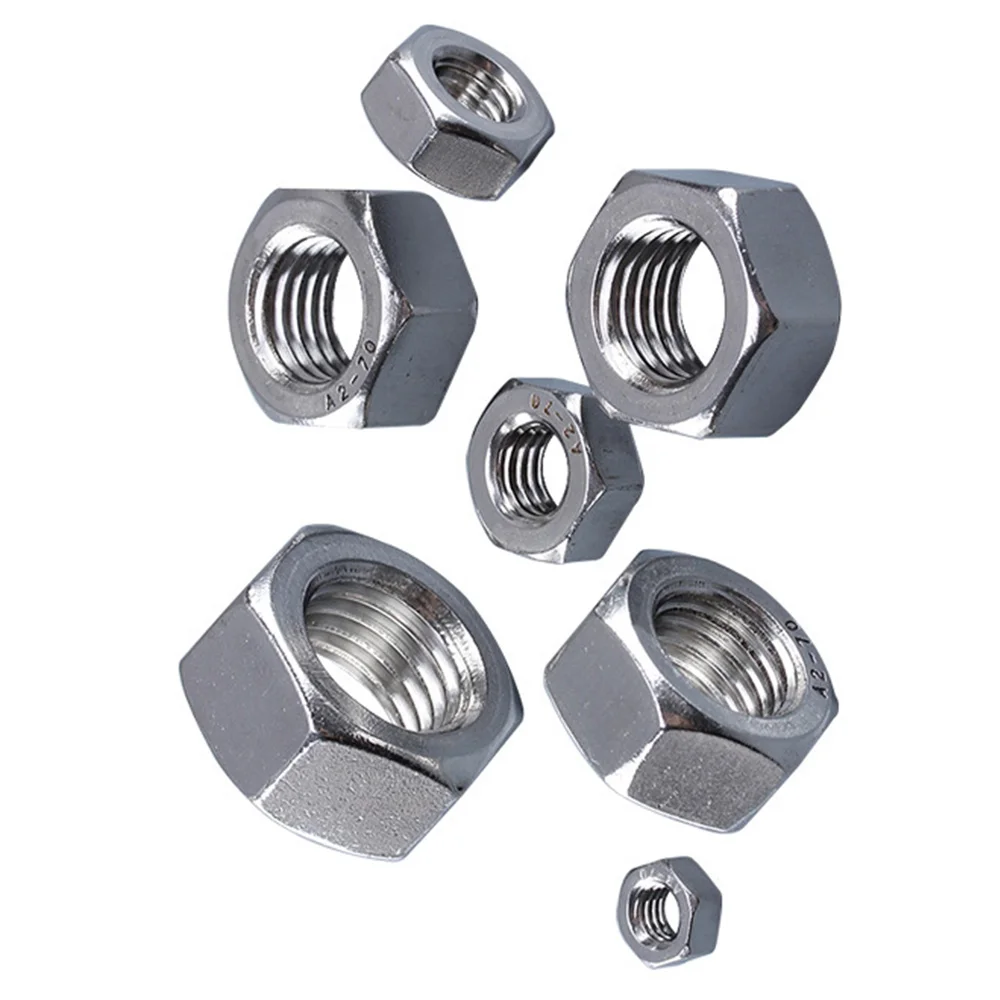 

High Quality Stainless Steel Head Socket Hex Set Cap Screw Bolts Nuts Kit New