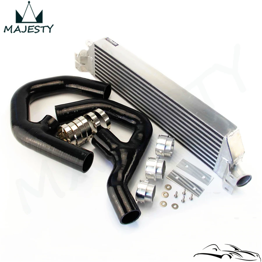 Комплект турбоохладителя для Volkswagen VW GOLF MK5 MK6 GTI FSI JETTA 2 0 T черный|intercooler kit|twin