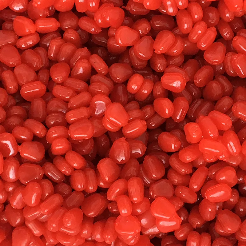 Приманка рыболовная силиконовая с запахом кукурузы 50 шт. | Спорт и развлечения