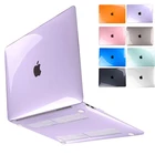 Прозрачный жесткий чехол для MacBook Pro 14 A2442 13 M1 Chip A2338, чехол для Macbook Air Pro Retina 13 15 16 Touch ID A2179 A2485, 2020
