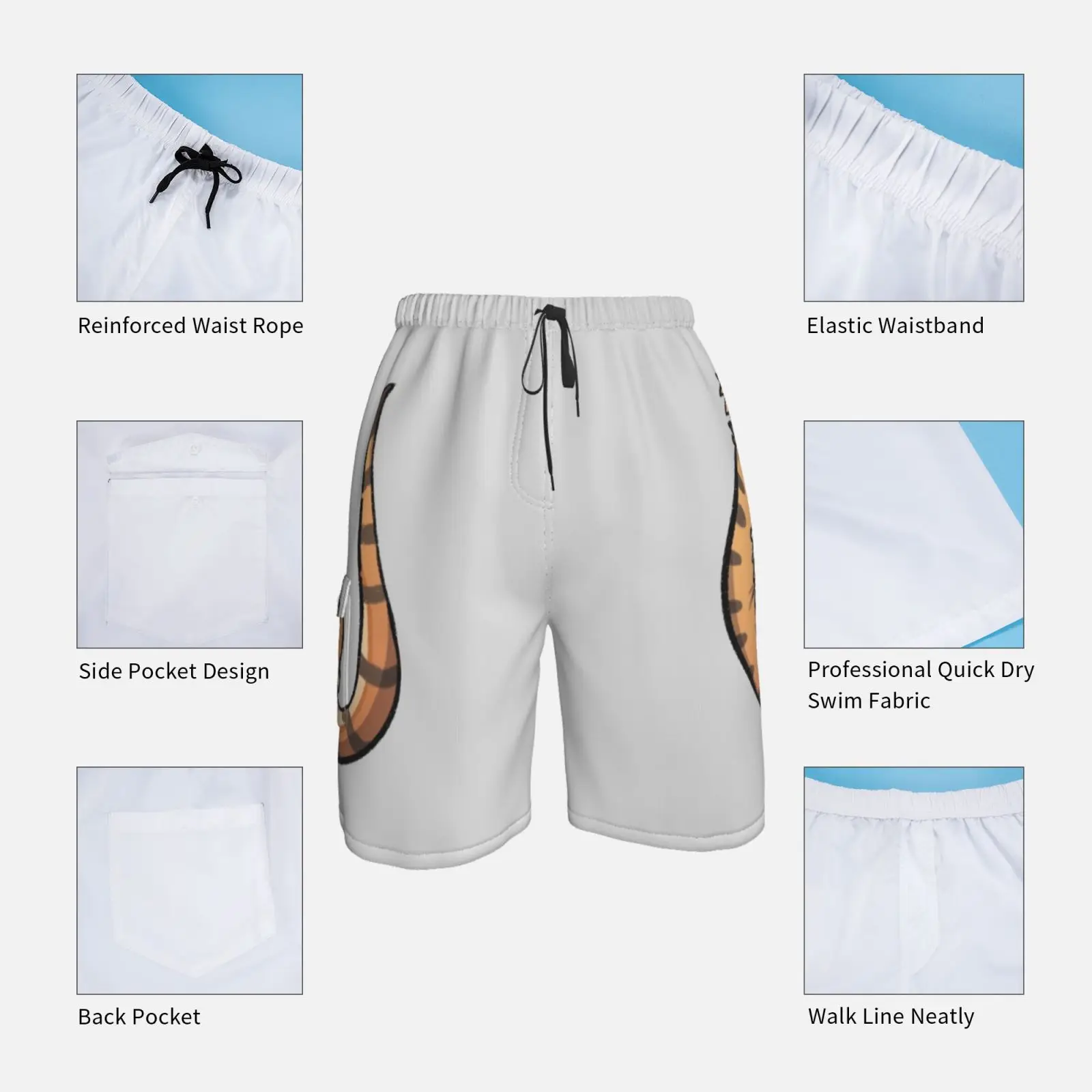 Пляжные шорты Chonk с медвежьим драконом медведем пухлые милые мягкие шорты|Плавки