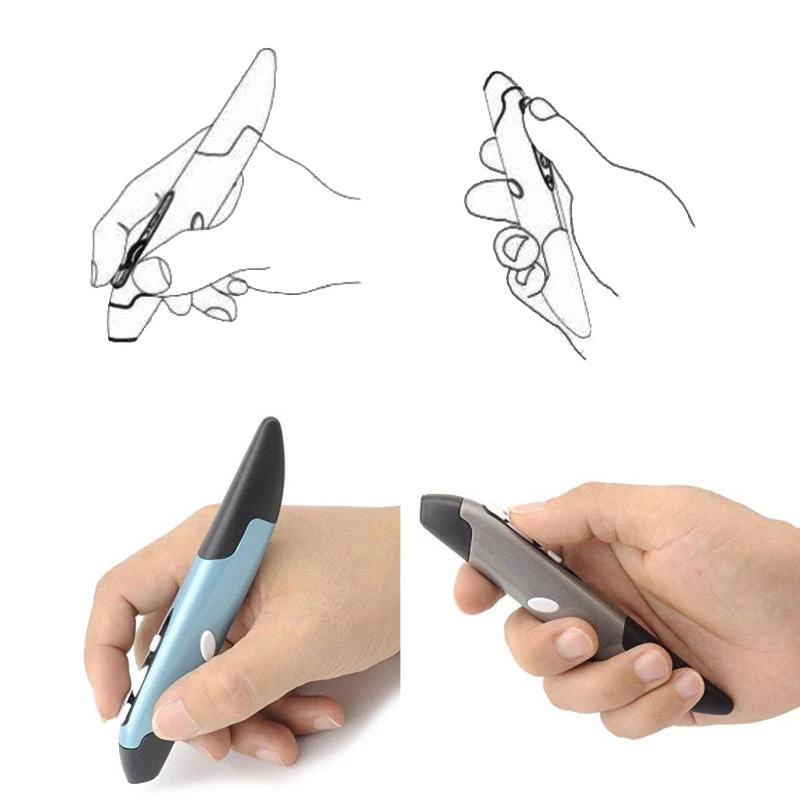 2 4G Беспроводная оптическая ручка-ручка для планшета ноутбук ПК настольный