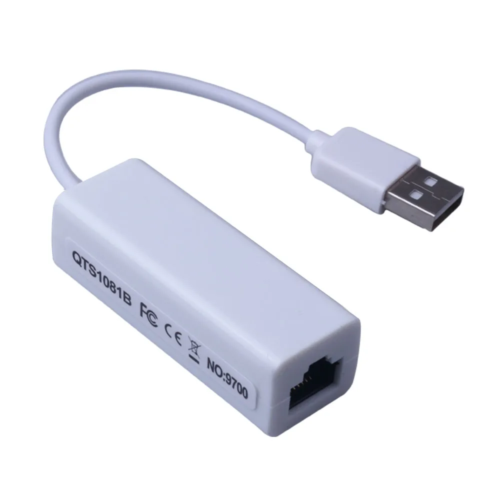 Новая сетевая карта Ethernet USB 2 0 к RJ45 Lan адаптер 10/100 Мбит/с для Mac OS Android Tablet LapPC Windows 7 8
