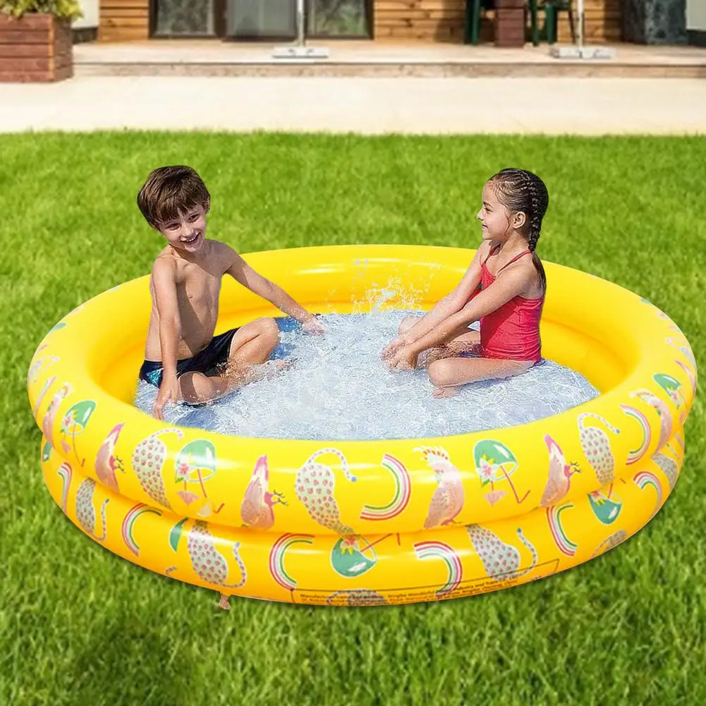 

Baby Kids Swimming Ring Kids Iatable Baby Toddler Children Swimming Pool Safe High-quality Iatable Round Swimming Pool