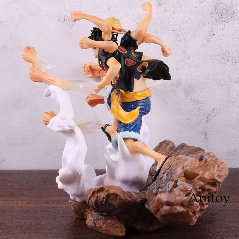 Аниме one piece P. O. P XXL Обезьяна D Luffy Gomu No Gatling Ver. ПВХ одна деталь Луффи фигурка Коллекционная модель игрушки