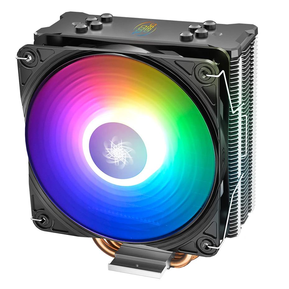 DEEPCOOL GAMMAXX GT A-RGB 4 Heatpipes CPU Cooler Radiator 120mm Addressable RGB Fan For LGA/2011/1155/1156/AM3/AM4 Cooling | Компьютеры и