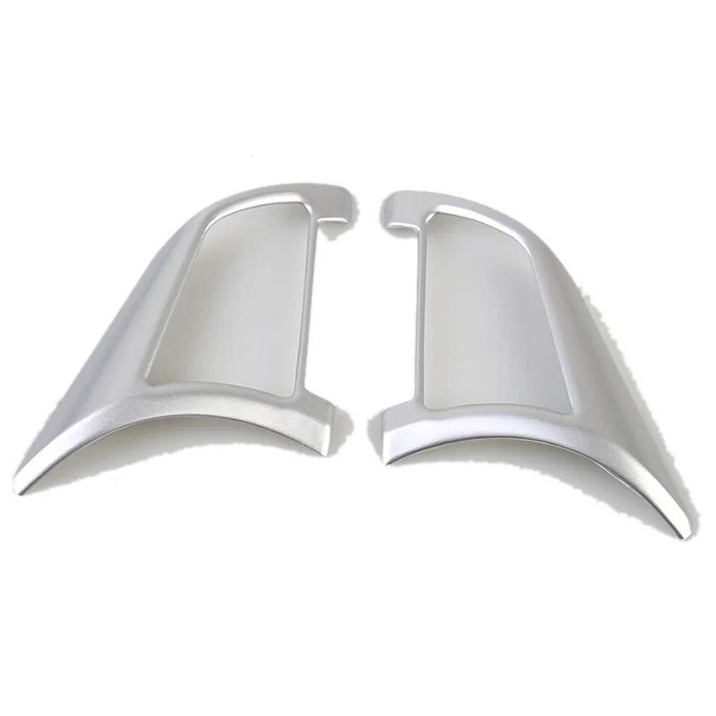 ABS Матовый чехол для кнопки рулевого колеса хромированные автомобильные