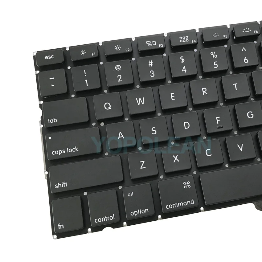 Новая английская сменная клавиатура для Macbook Pro 13 дюймов A1278 2009 2010 2011 2012