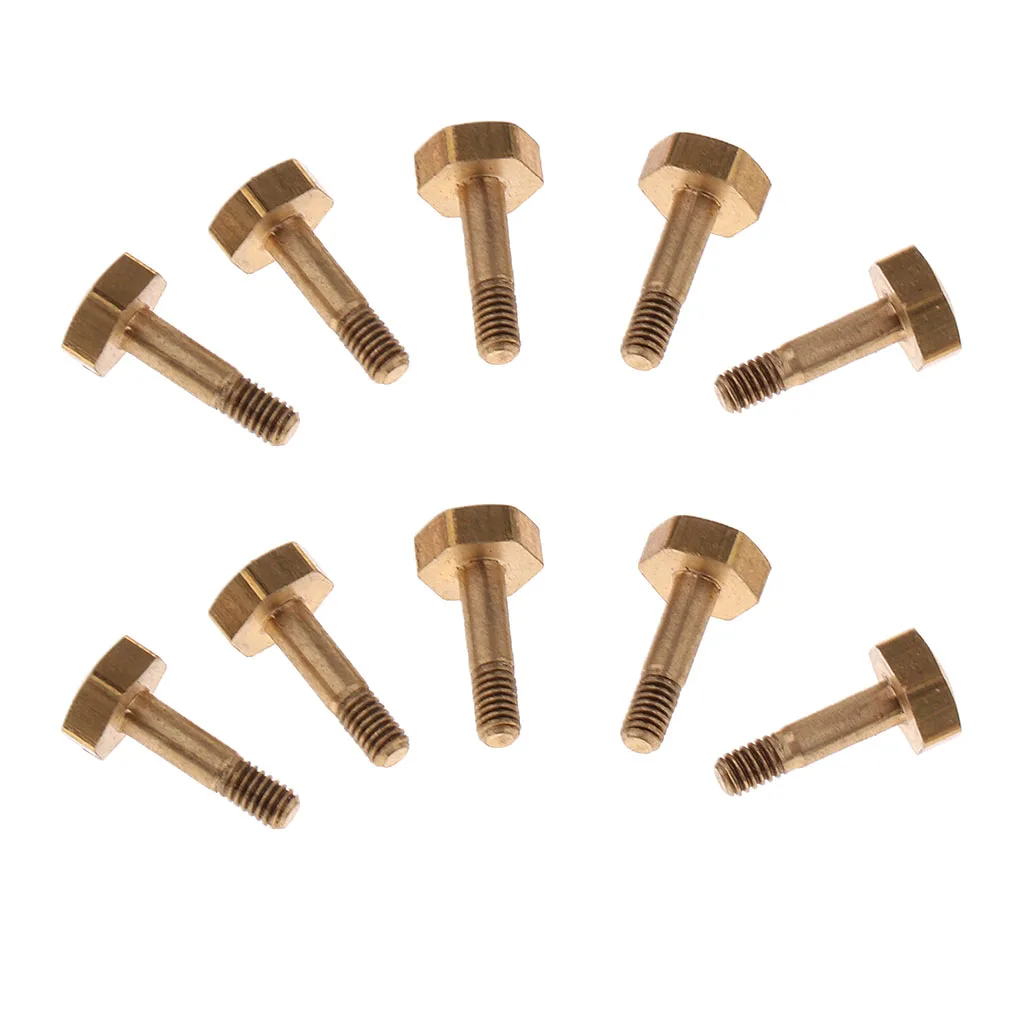 Упаковка из 10 трубных ремонтных винтов для слива воды клапанные Стержни
