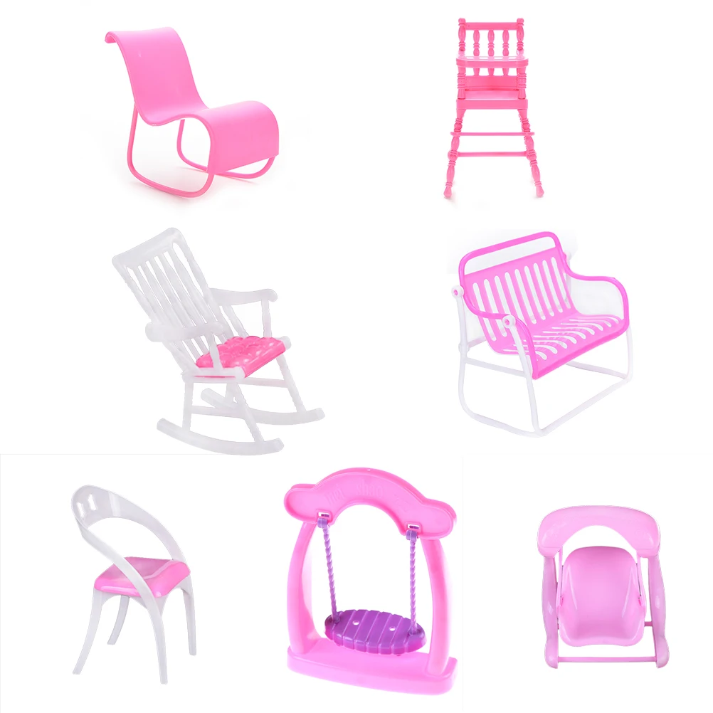 1 шт. мебель ролевые игрушки аксессуары портативный детский обеденный стул