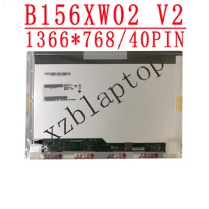 15 6 laptop led screen b156xw02 v 2 fit lp156wh4 tla1 n1 n2 b156xw02 v2 lp156wh2 tl a1 ltn156at02 pn 27r2406 fru 27r2407 free global shipping