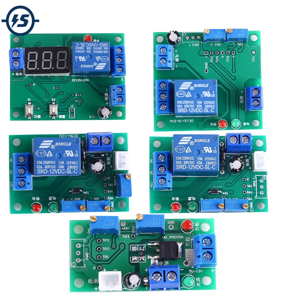 Модуль защиты от пониженного напряжения на 12 В постоянного тока для аккумулятора