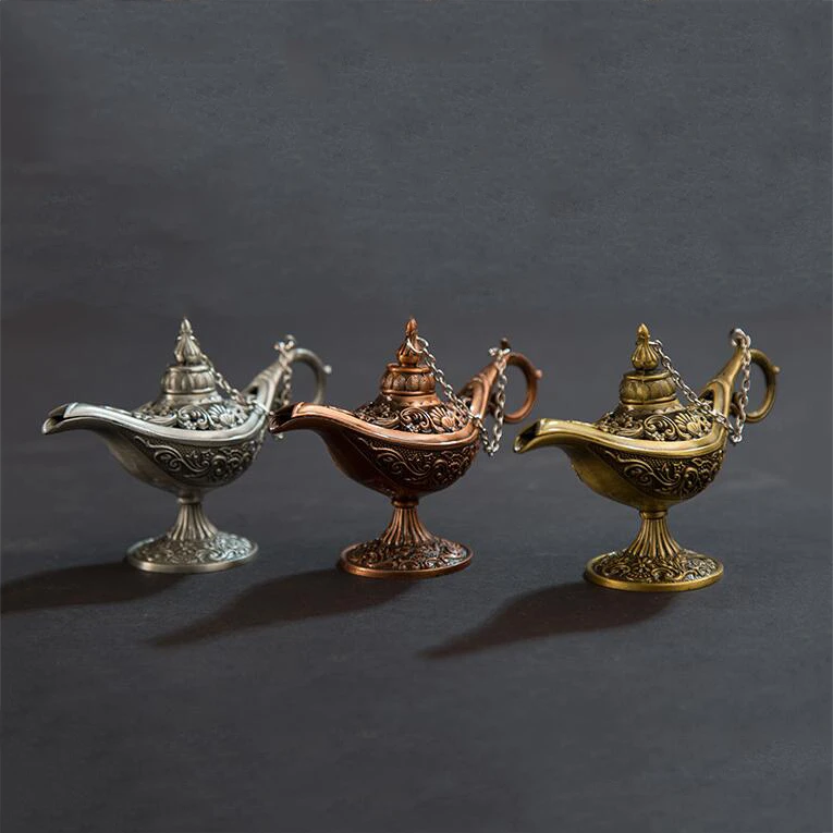 Домашнее украшение волшебная лампа Aladdin художественная игрушка металлическое