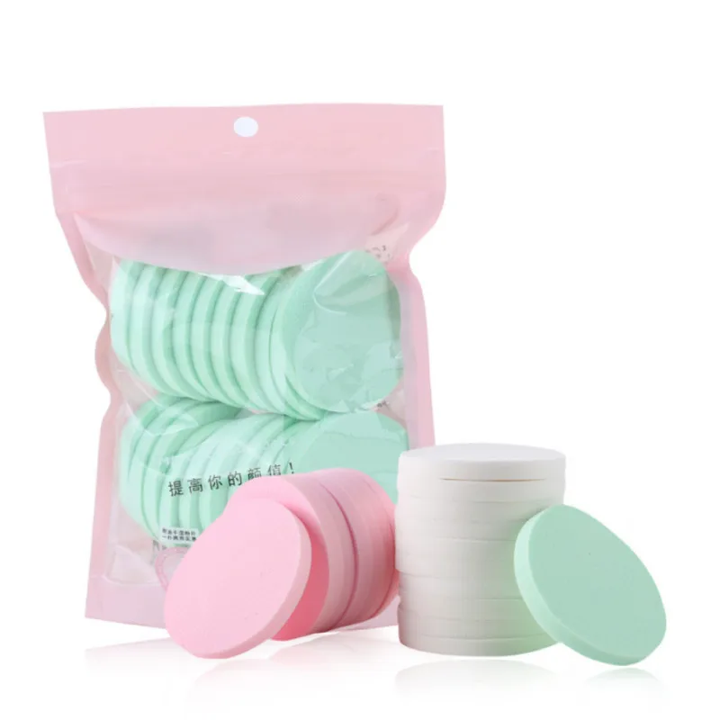 20 шт. губка для макияжа пудра пуховка Тональная основа косметические губки лица